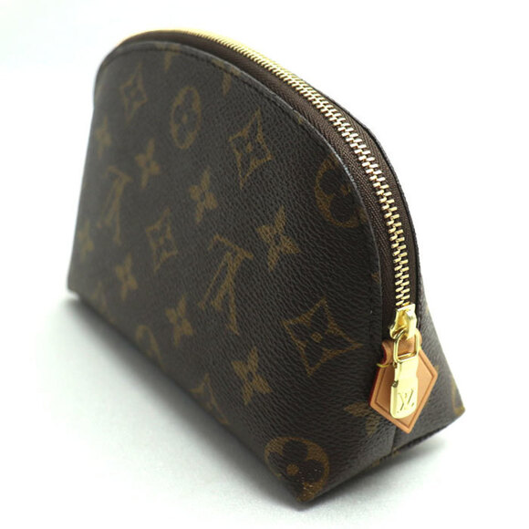 LOUIS VUITTON Authentic Brown Pochette Pouch - Picture 2 of 5